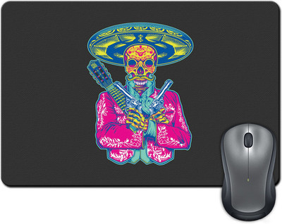 

ShopMantra Skull Face Artwork-Smmp00000276 Mousepad(Multicolor)