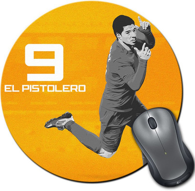 

ShopMantra Luis Suarez Footballer Round Mousepad- SMMR00000146 Mousepad(Multicolor)