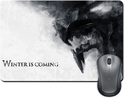 ShopMantra Winter Is Coming Mousepad Multicolor