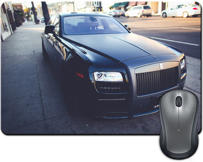 

ShopMantra Rolls royce platinum car Mousepad(Multicolor)