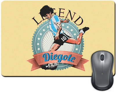 

ShopMantra Digote Maradona Argentina Football Mousepad(Multicolor)