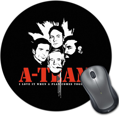 

Rangeele Inkers A Team Round Mousepad(Multicolor)