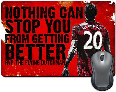 

ShopMantra Robin van Persie Quote Mousepad(Multicolor)
