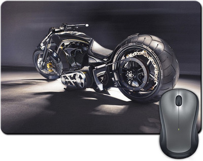 

Rangeele Inkers Hamann Bike Art Work Mousepad(Multicolor)