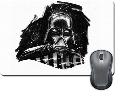 

Rangeele Inkers Darth Vader Sketch Art Mousepad(Multicolor)