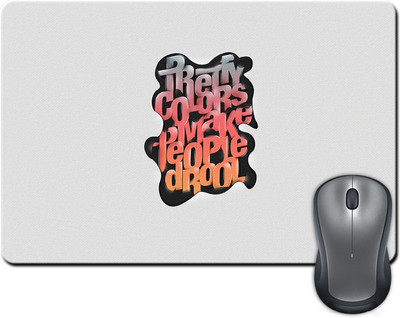 

Rangeele Inkers Pretty Color Make People Drool Mousepad(Multicolor)