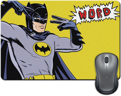 

Rangeele Inkers Vintage Batman Mousepad(Multicolor)