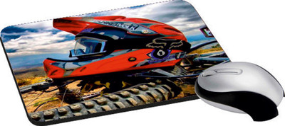 

meSleep Dirt Bike Helmet PD-15-16 Mousepad(Multicolor)