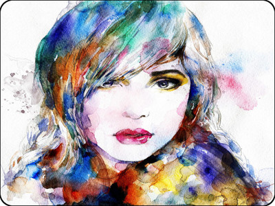 

SYL Simple Girl Mousepad(Multicolor)