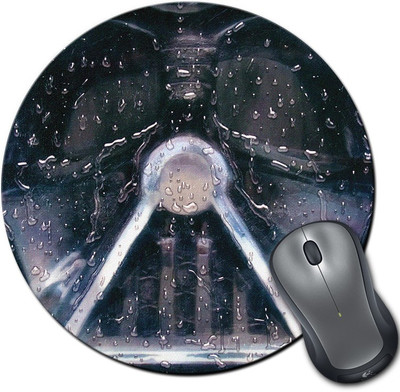 

Rangeele Inkers Darth Vader Rain Round Mousepad(Multicolor)