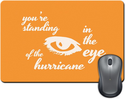 

Rangeele Inkers Bridgit Mendler Hurricane Mousepad(Multicolor)