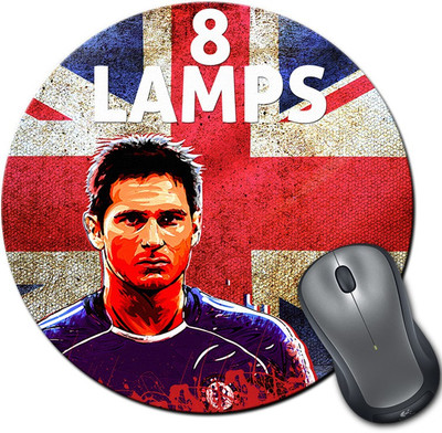 

ShopMantra Frank Lampard England Football Round Mousepad- SMMR00000270 Mousepad(Multicolor)