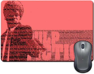 

Rangeele Inkers Pulp Fiction Typography Mousepad(Multicolor)