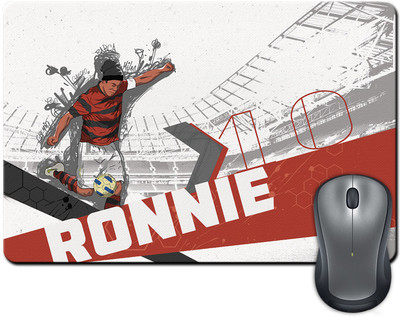 

ShopMantra Ronnie Ronldinho Brazil Football Mousepad(Multicolor)