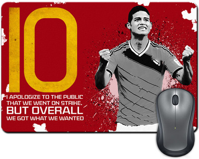 

ShopMantra James RodrGuez Real Madrid Mousepad(Multicolor)