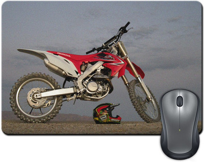 

Rangeele Inkers Motorbike Shot Mousepad(Multicolor)