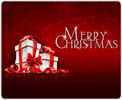 

Lovely Collection Merry Christmas Mousepad(Multicolor)