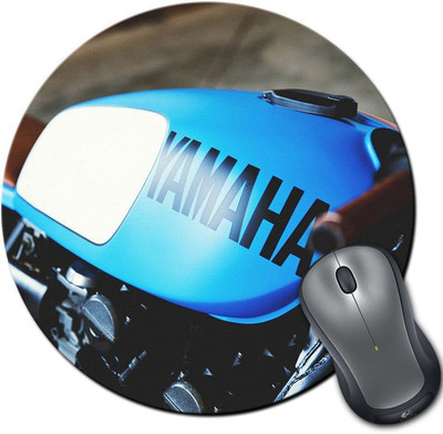 

Rangeele Inkers Yamaha Sports Bike 2 Round Mousepad(Multicolor)