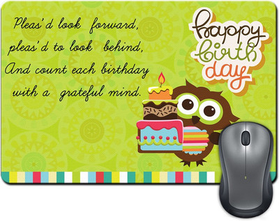 

ShopMantra Happy Birthday -SMFP00002268 Mousepad(Multicolor)