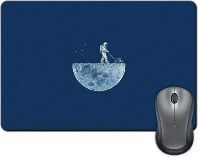 

Rangeele Inkers Cropping Moon Mousepad(Multicolor)