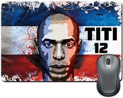 

ShopMantra Thierry Henry France Football Mousepad(Multicolor)