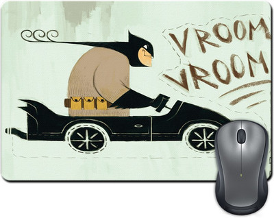 

ShopMantra Batmobil Carricature Vector Design Mousepad(Multicolor)