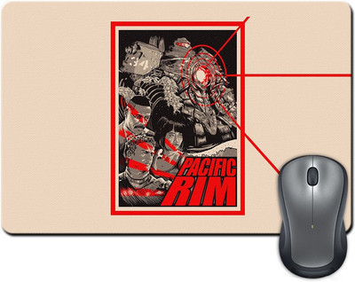 

Rangeele Inkers Pacific Rim Artwork Mousepad(Multicolor)