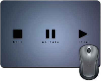 

Rangeele Inkers Life Buttons Mousepad(Multicolor)