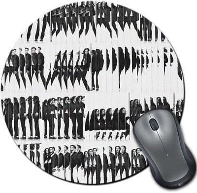 

Rangeele Inkers Michael Jackson Dancing Round Mousepad(Multicolor)