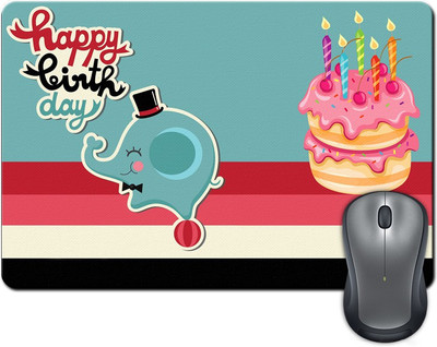 

ShopMantra Happy Birthday -SMFP00002264 Mousepad(Multicolor)