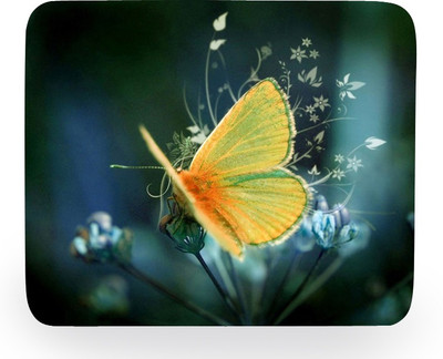 

PhotogiftsIndia Butterfly Mousepad(Multicolor)