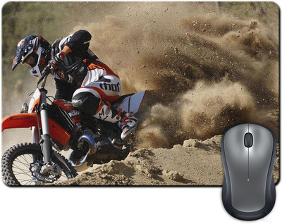 

Rangeele Inkers Hard Biker Mousepad(Multicolor)