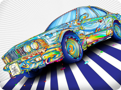 

SYL Danger Car Mousepad(Multicolor)