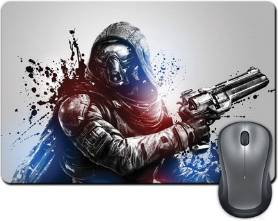 

ShopMantra Digital Gamer Character Under The Hood Mousepad(Multicolor)