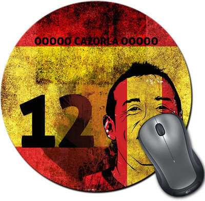 

ShopMantra Santi Cazorla Spain Football Round Mousepad- SMMR00000268 Mousepad(Multicolor)