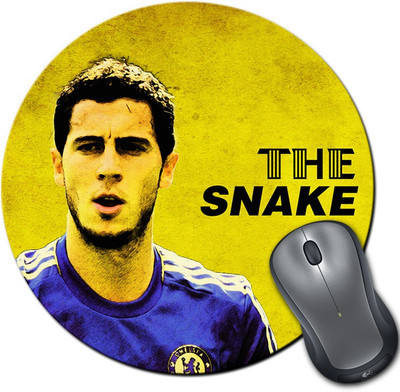 

ShopMantra Eden Hazard Footballer Round Mousepad- SMMR00000122 Mousepad(Multicolor)