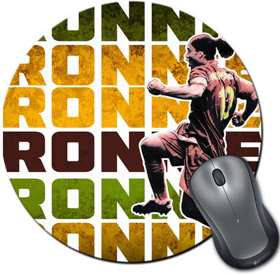 

ShopMantra Ronaldinho GaúCho Brazil Football Round Mousepad- SMMR00000253 Mousepad(Multicolor)