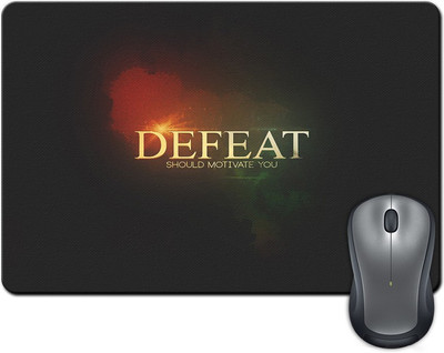 

Rangeele Inkers Defeat Should Motivate You Mousepad(Multicolor)