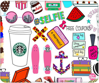 

Nutcase NC-PG-MP-0321 Mousepad(Multicolor)