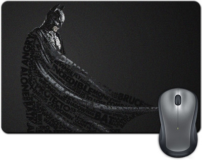 

Rangeele Inkers Batman Typography Mousepad(Multicolor)