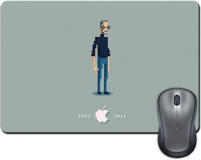 

ShopMantra Steve Jobs 8-Bit Graphic Minimal Art Mousepad(Multicolor)