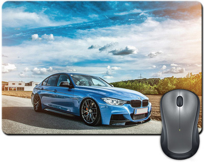 

ShopMantra Cool blue Car Mousepad(Multicolor)