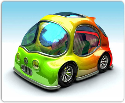 

Lovely Collection Bright Colourful Car Mousepad(Multicolor)