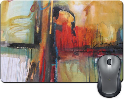 

ShopMantra Modern Canvas Abstract Painting Mousepad(Multicolor)