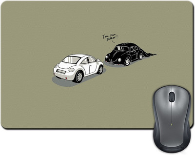 

Rangeele Inkers Batcar I Am Your Father Mousepad(Multicolor)