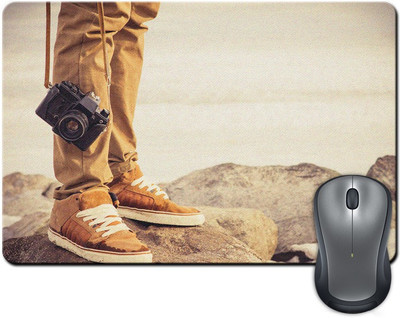 

Rangeele Inkers Photographer Mousepad(Multicolor)