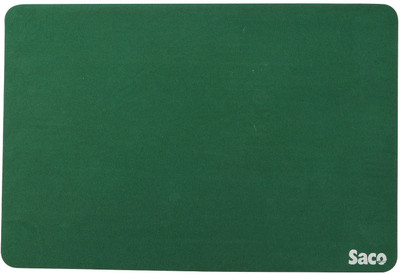 

Saco Non-Skid Velvet Fabric Gaming Mousepad(Green)