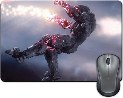 

ShopMantra Halo Gaming Fantasy Design Artwork Mousepad(Multicolor)