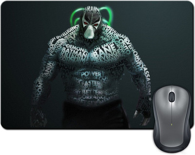 

Rangeele Inkers Bane Batman Typography Mousepad(Multicolor)