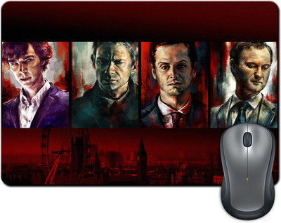 

ShopMantra Sherlock holmes artwork Mousepad(Multicolor)